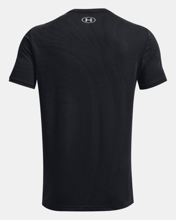 男士UA Seamless Surge短袖T恤, Black, pdpMainDesktop image number 6
